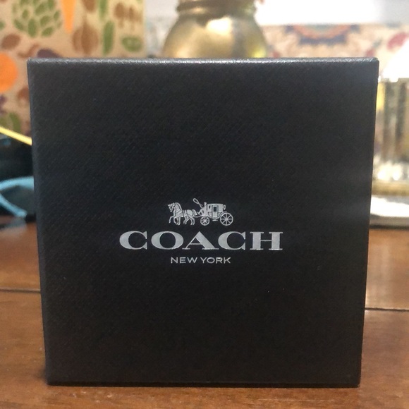 Coach New Watch with ROSES. Brown/silver. Never been worn. Ruby SS 32 PRINT - Picture 2 of 4